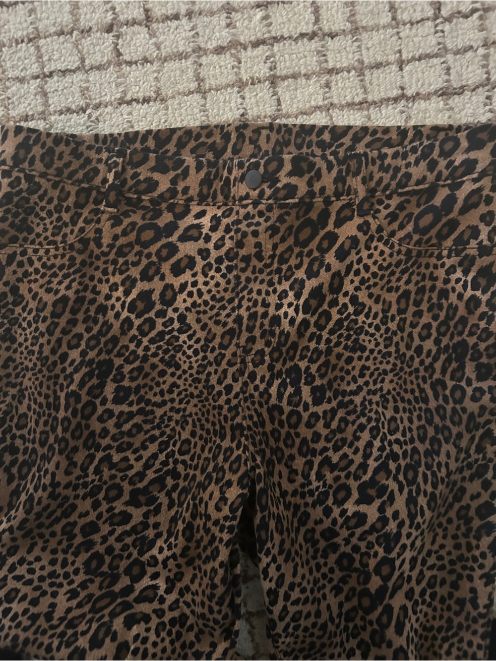 Leopard pull on pants - Picture 3 of 3